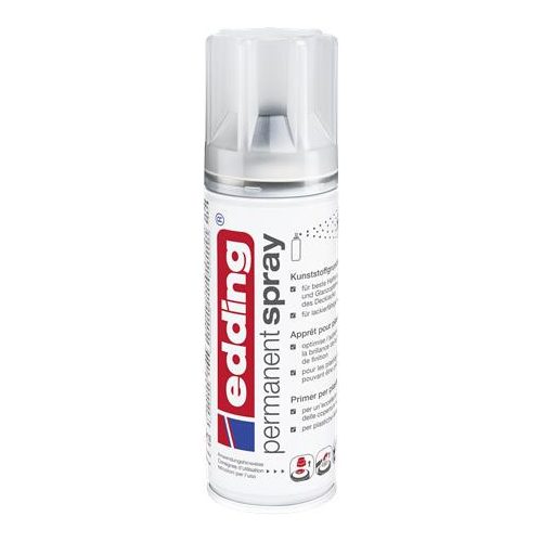 Alapozó spray, műanyaghoz, 200 ml, EDDING "5200", színtelen