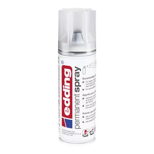 Alapozó spray, műanyaghoz, 200 ml, EDDING "5200", színtelen