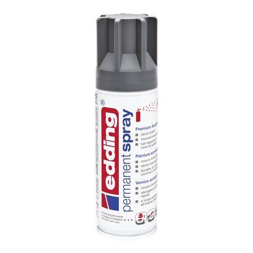 Akrilfesték spray, 200 ml, EDDING "5200", matt antracit