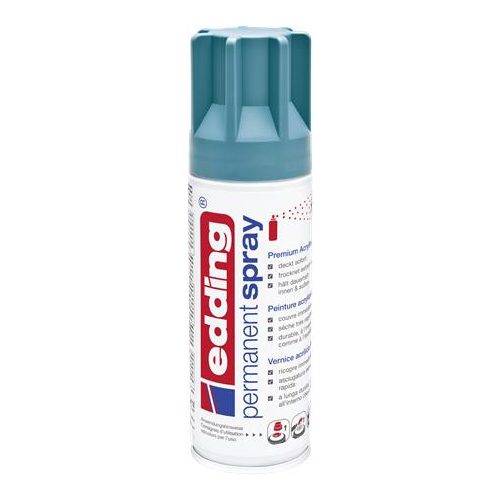 Akrilfesték spray, 200 ml, EDDING "5200", matt türkiz