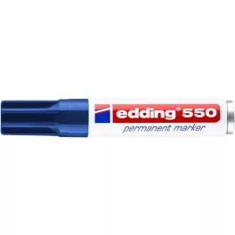 Alkoholos marker, 3-4 mm, EDDING "550", kék