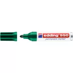 Alkoholos marker, 3-4 mm, EDDING "550", zöld