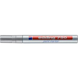 Lakkmarker, 2-4 mm, EDDING "750", ezüst