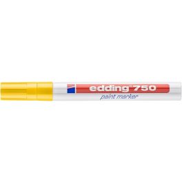 Lakkmarker, 2-4 mm, EDDING "750", sárga