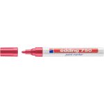 Lakkmarker, 2-4 mm, EDDING "750", piros