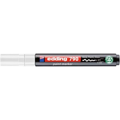 Lakkmarker, 2-3 mm, PCR, EDDING "790", fehér