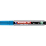 Lakkmarker, 2-3 mm, PCR, EDDING "790", világoskék