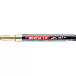 Lakkmarker, 1-2 mm, EDDING "791", arany