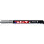 Lakkmarker, 1-2 mm, EDDING "791", ezüst