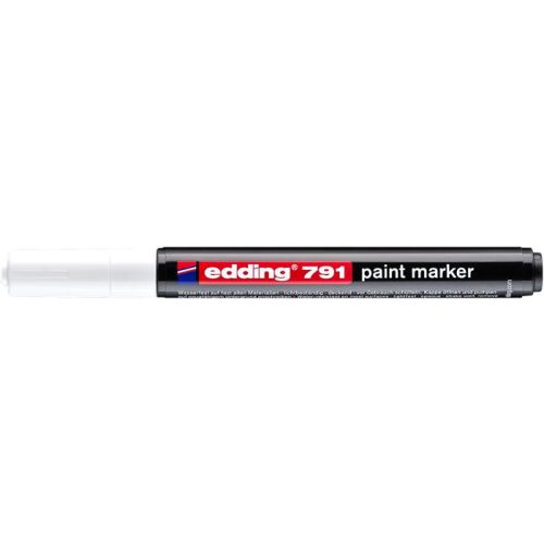 Lakkmarker, 1-2 mm, EDDING "791", fehér