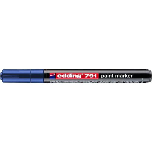 Lakkmarker, 1-2 mm, EDDING "791", kék