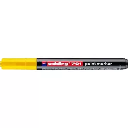 Lakkmarker, 1-2 mm, EDDING "791", sárga