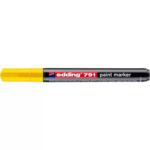 Lakkmarker, 1-2 mm, EDDING "791", sárga