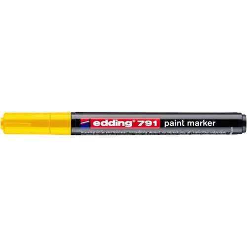 Lakkmarker, 1-2 mm, PCR, EDDING "791 PCR", sárga