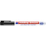 Alkoholos marker, CD/DVD, 0,5-1 mm, EDDING "8400", fekete