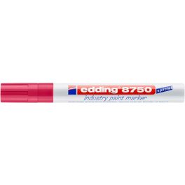 Lakkmarker, 2-4 mm, EDDING, "8750", piros