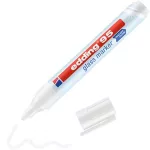 Üvegtábla marker, 1,5-3 mm, kúpos, EDDING "95", fehér