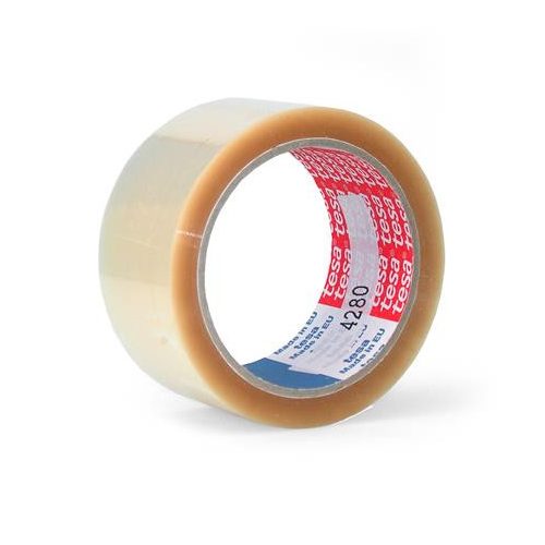 Csomagolószalag, 75 mm x 66 m, TESA "4280", átlátszó