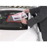 Mágneses keret, A4, DJOIS "Magneto Solo", piros