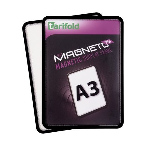 Mágneses keret, A3, DJOIS "Magneto Solo", fekete