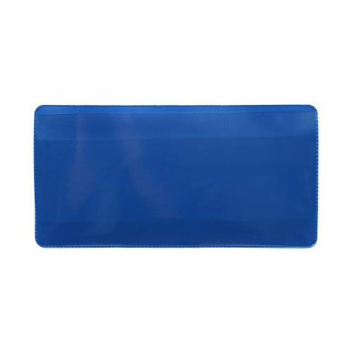 Logisztikai zseb, mágneses, 160×80 mm, PVC, DJOIS, kék