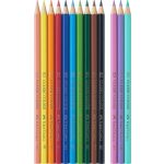 Színes ceruza készlet, hatszögletű, FABER-CASTELL"Unikornis" 10+3 különböző szín