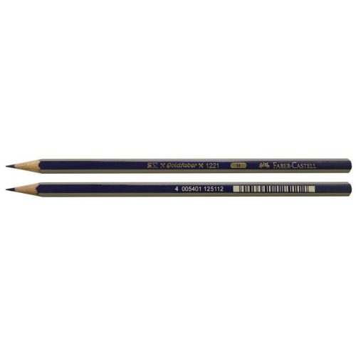 Grafitceruza, H, hatszögletű, FABER-CASTELL "Goldfaber"
