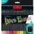 Színes ceruza készlet, háromszögletű, FABER-CASTELL "Black Edition",  50 különböző szín