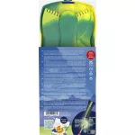 Vízfesték, 12 darabos, összeilleszthető, FABER-CASTELL "Dinoszaurusz"+1 tubus fehér tempera + dinoszaurusz matrica