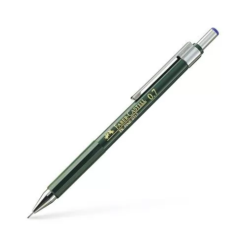 Nyomósirón, 0,7 mm, FABER-CASTELL "TK-FINE 9717"