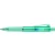 Golyóstoll, 1 mm, XB, nyomógombos, mentazöld testszín, FABER-CASTELL "Poly Ball View Aurora", kék