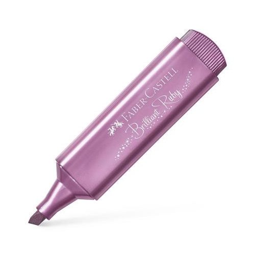 Szövegkiemelő, 1-5 mm, FABER-CASTELL "1546", metál rubin