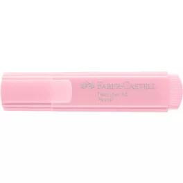   Szövegkiemelő, 1-5 mm, FABER-CASTELL "1546 Pastel", pasztell rózsaszín