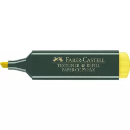  Szövegkiemelő, 1-5 mm, FABER-CASTELL, "Textliner 48", sárga