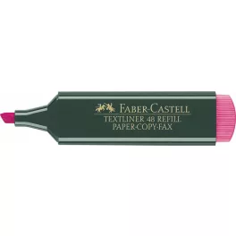   Szövegkiemelő, 1-5 mm, FABER-CASTELL, "Textliner 48", rózsaszín