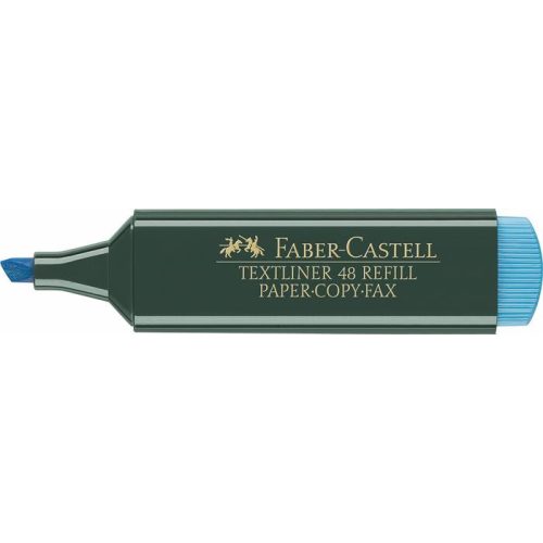 Szövegkiemelő, 1-5 mm, FABER-CASTELL, "Textliner 48", kék