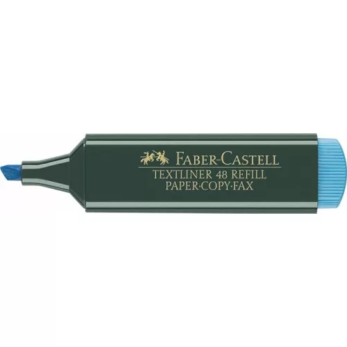 Szövegkiemelő, 1-5 mm, FABER-CASTELL, "Textliner 48", kék