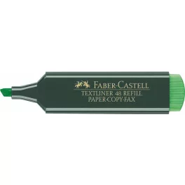   Szövegkiemelő, 1-5 mm, FABER-CASTELL, "Textliner 48", zöld