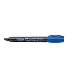   Alkoholos marker, 1,6-4,9 mm, vágott, FABER-CASTELL "Multimark Winner 54", kék