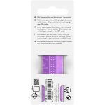 Vonalzó, műanyag, törhetetlen, 15 cm, FABER-CASTELL "Sparkle", vegyes színek