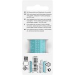 Vonalzó, műanyag, törhetetlen, 15 cm, FABER-CASTELL "Sparkle", vegyes színek