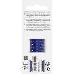 Vonalzó, műanyag, törhetetlen, 15 cm, FABER-CASTELL "Pöttyös", vegyes színek