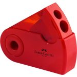 Hegyező display, kétlyukú, 2 tartályos, FABER-CASTELL, vegyes színek