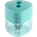 Hegyező display, kétlyukú, FABER-CASTELL, "Grip Auto", vegyes pasztell színek