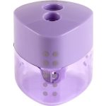 Hegyező display, kétlyukú, FABER-CASTELL, "Grip Auto", vegyes pasztell színek