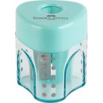 Hegyező display, egylyukú, tartályos FABER-CASTELL "GRIP Auto Mini", vegyes pasztell színek