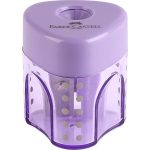 Hegyező display, egylyukú, tartályos FABER-CASTELL "GRIP Auto Mini", vegyes pasztell színek