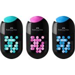 Hegyező display, kétlyukú, 2 tartályos, FABER-CASTELL, vegyes színek