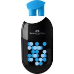 Hegyező display, kétlyukú, 2 tartályos, FABER-CASTELL, vegyes színek