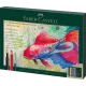 Akvarell ceruza készlet, ecsettel, FABER-CASTELL "Albrecht Dürer & Pitt Artist Pen", 21 db-os szett